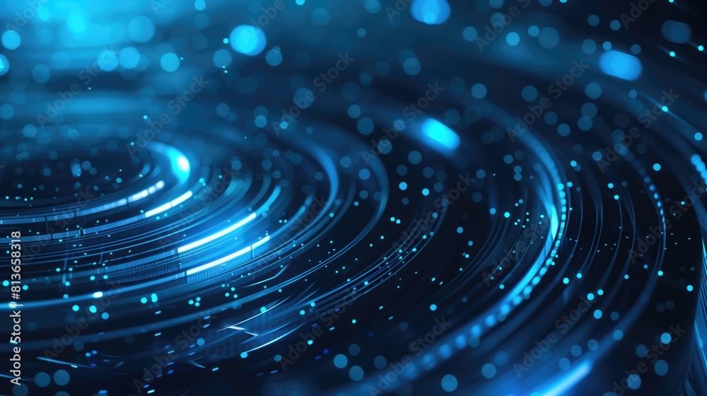 Abstract futuristic circular background Abstract futuristic circular background