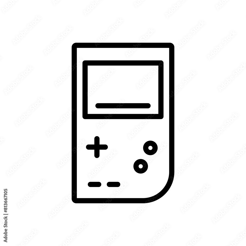 Video game line icon. Gaming icon. Game icon isolated on white background. Transparent background, minimalist symbol. Vector images Video game line icon. Gaming icon. Game icon isolated on white background. Transparent background, minimalist symbol. Vector images