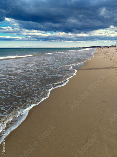 Playa de la Marina in the municipality of Elche, province of Alicante in Spain.