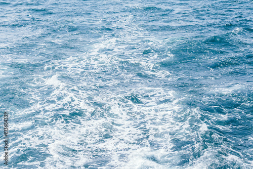 Fototapeta Naklejka Na Ścianę i Meble -  wave in sea background