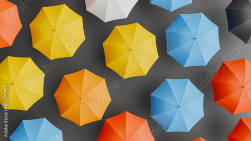 Φωτογραφία rainy monsoon season concepts backgrounds. 3d rendering