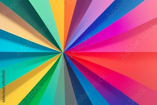 Modern vibrant abstract colorful trendy background