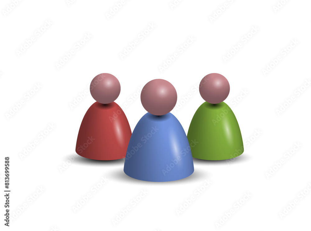 Human Resource Management is an icon for identifying an individual in the recruitment guide.
Realistic three-dimensional vector illustration of a person. Human Resource Management is an icon for identifying an individual in the recruitment guide.
Realistic three-dimensional vector illustration of a person.