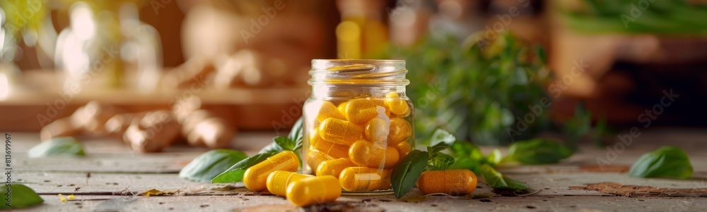 Supplements background . Banner Supplements background . Banner