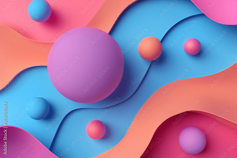 3d abstract background with modern colours and modern shapes 3d abstract background with modern colours and modern shapes