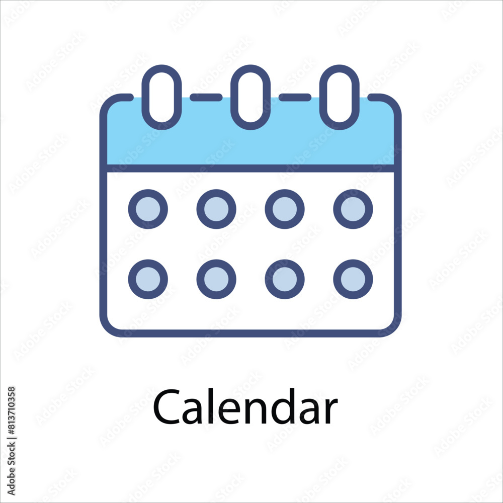Calendar Vector icon Calendar Vector icon