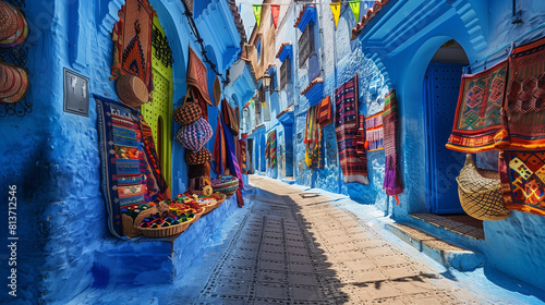 The Cobalt City of Chefchaouen, Morocco © GongSiong