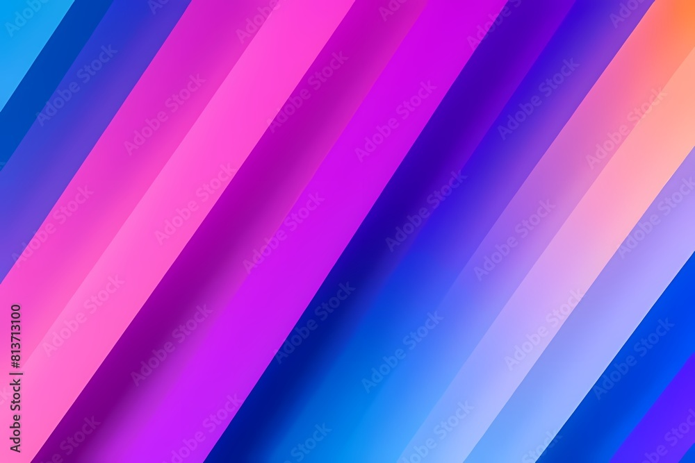 Fototapeta premium Modern vibrant geometric abstract colorful trendy background