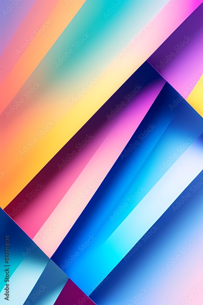 Modern vibrant geometric abstract colorful trendy background Modern vibrant geometric abstract colorful trendy background