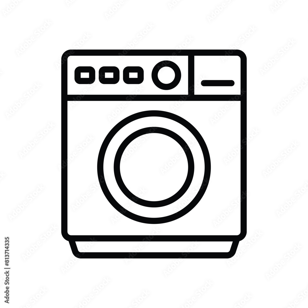washing machine icon vector design template simple and clean washing machine icon vector design template simple and clean