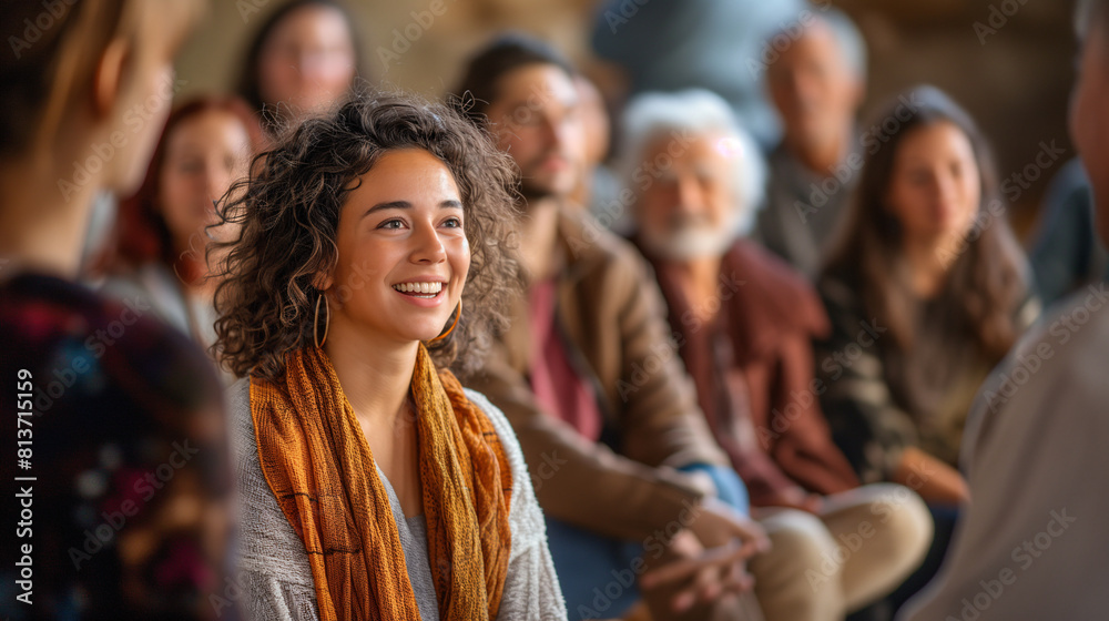 Community of support. A group of diverse people involved in mental health