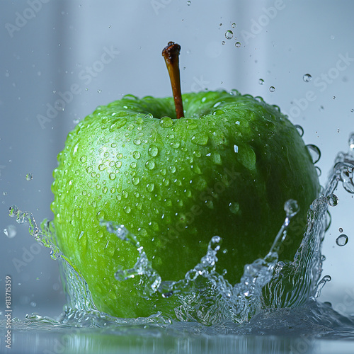 jabłek, owoc, zieleń, jedzenie, swiezy, woda, zdrowa, izolowany, mokry, dieta, soczysty, biała, kropla, zdrowie, dojrzałe, bezczelność, kropla, słodki, charakter, naturalny, bliska, jabłek, odzywianie