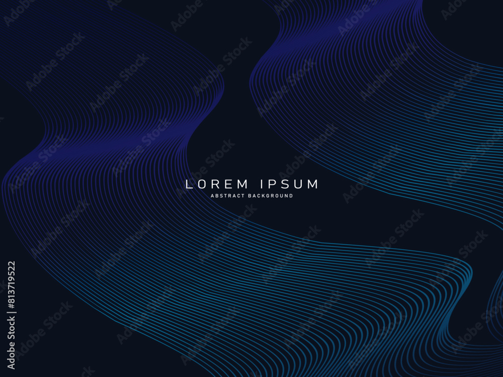 Abstract background of wavy lines with modern gradient blue color, perfect for banner, business card, banner, website, wallpaper, etc. Abstract background of wavy lines with modern gradient blue color, perfect for banner, business card, banner, website, wallpaper, etc.