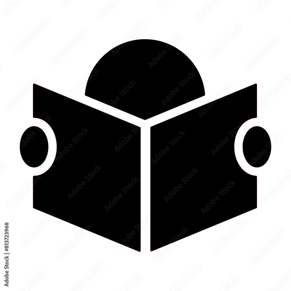 Illustration depicting an icon of a black man reading a book on a white background. Education and studies
Illustration depicting an icon of a black man reading a book on a white background. Education and studies