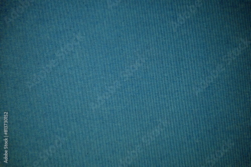 Stoffhintergrund in blau - Leere Textur mit gewebter Oberfläche