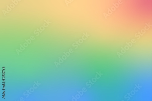 LGBT rainbow color background. Pride month gradient vector banner. 