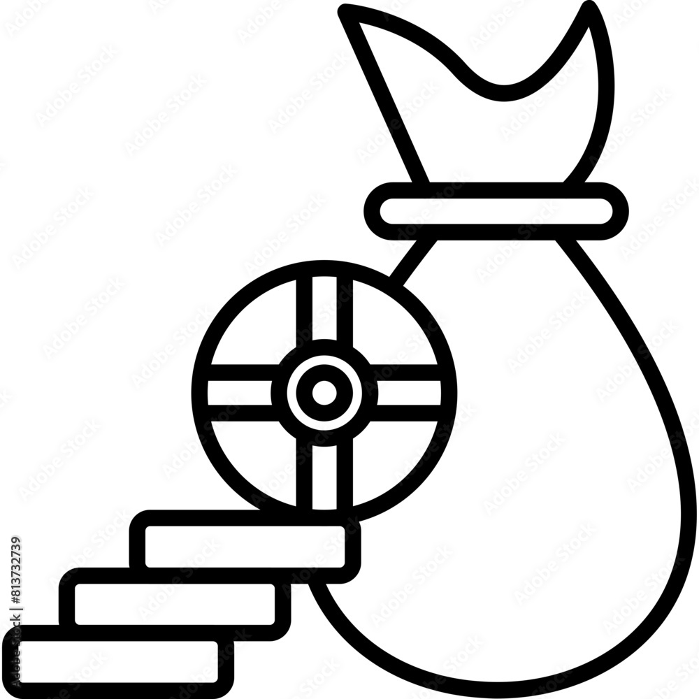 Money Bag Icon Money Bag Icon