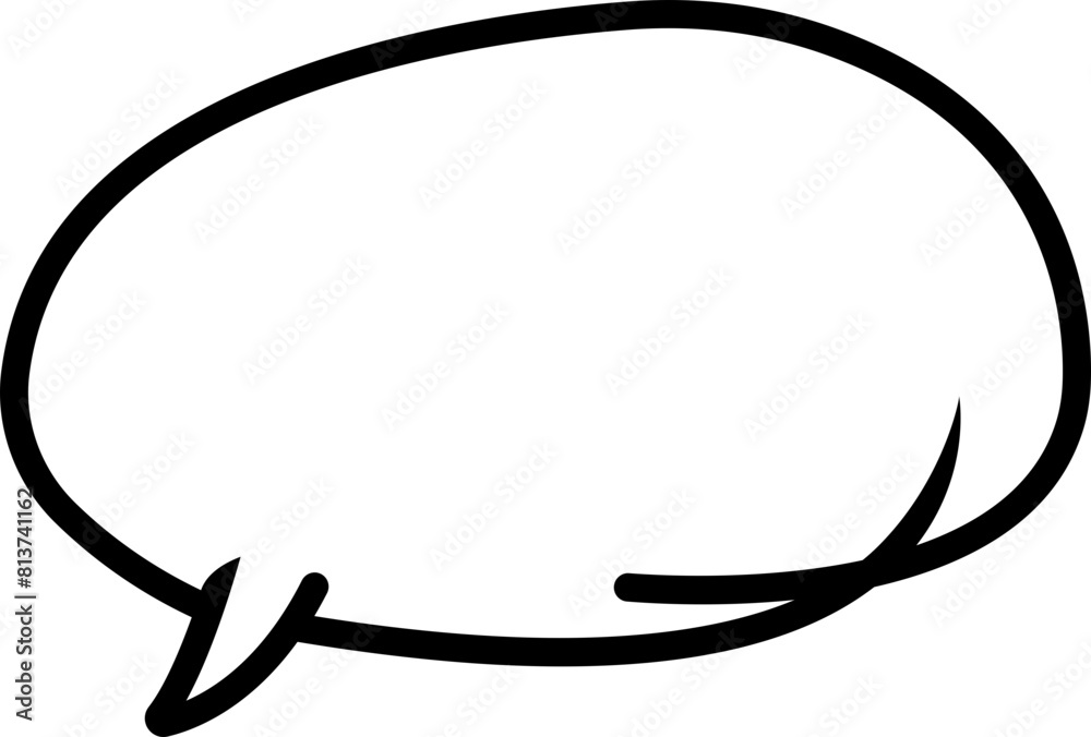 Speech bubbles and thought balloons, Speak bubble text, cartoon chatting box, message box. Blank empty vector black speech bubbles. isolated on transparent background, editable stroke icons. Speech bubbles and thought balloons, Speak bubble text, cartoon chatting box, message box. Blank empty vector black speech bubbles. isolated on transparent background, editable stroke icons.
