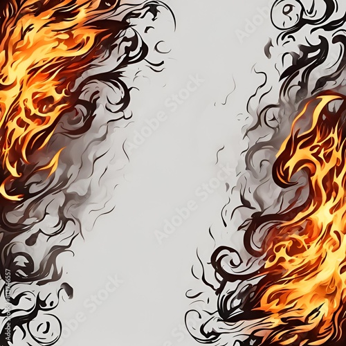 fire flames background