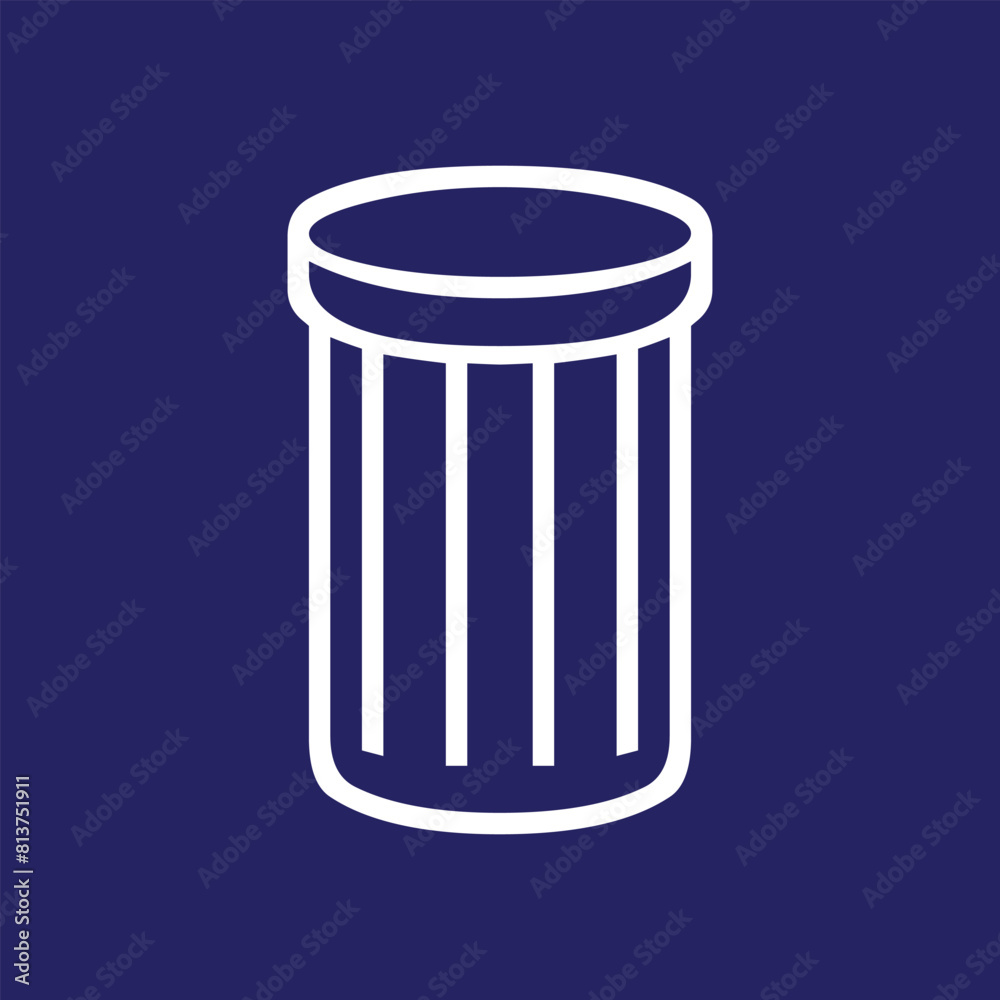 a blue and white logo with a white line that says a blue and white logo with a white line that says