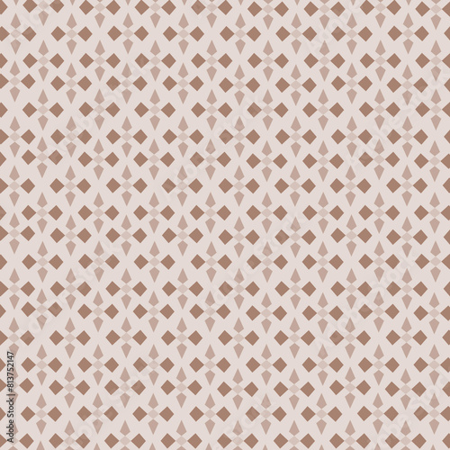Wallpaper Mural Abstract illustration, geometric seamless pattern, arrows, light brown direction Torontodigital.ca