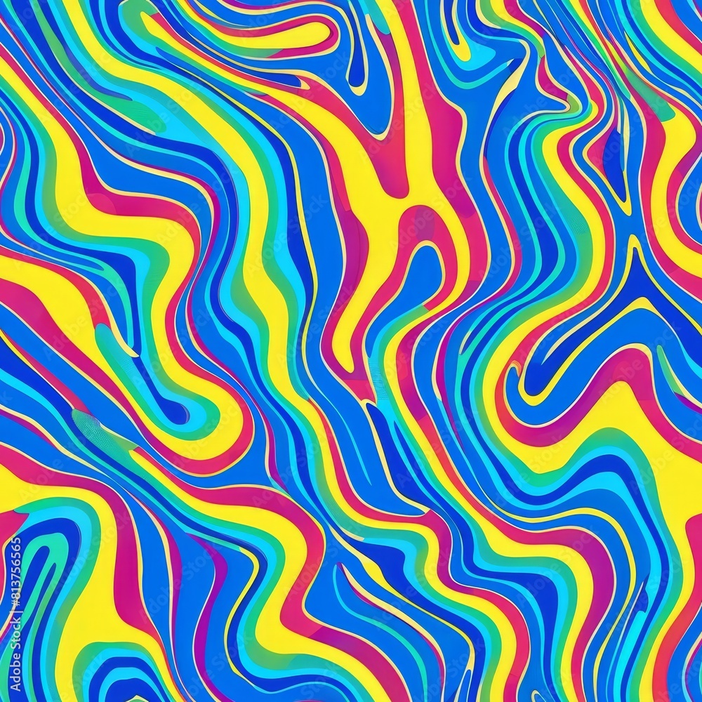psychedelic seamless pattern. psychedelic seamless pattern.