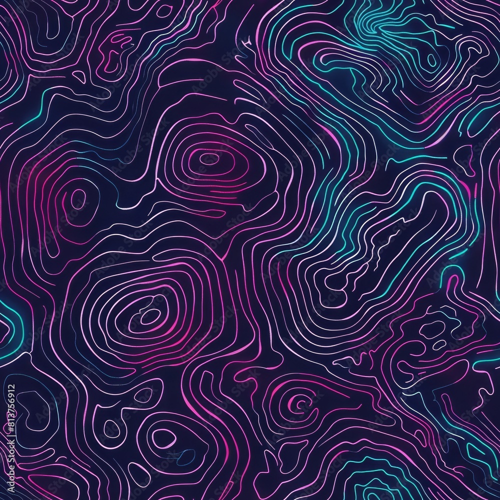 psychedelic seamless pattern.