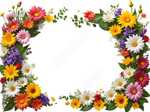 illustration of flower isolated on transparent background