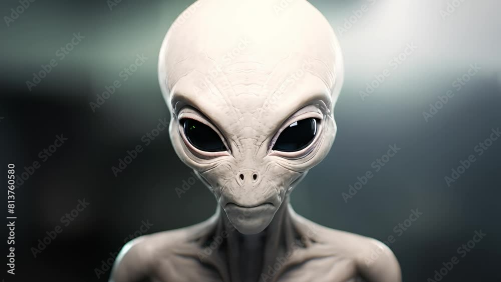 Alien. Alien extremely detailed and realistic high resolution 3d illustration of an extraterrestrial being Alien. Alien extremely detailed and realistic high resolution 3d illustration of an extraterrestrial being
