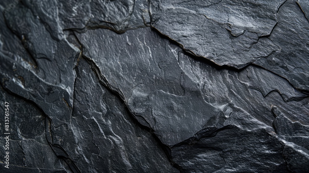 A close up of a rock wall with a dark grey color. The rock wall has a rough texture and he is made of granite A close up of a rock wall with a dark grey color. The rock wall has a rough texture and he is made of granite