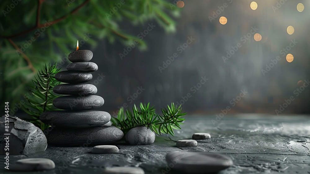 A peaceful stillness with Studio background A peaceful stillness with Studio background