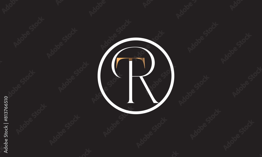 TR, RT, R, T Abstract Letters Logo Monogram TR, RT, R, T Abstract Letters Logo Monogram