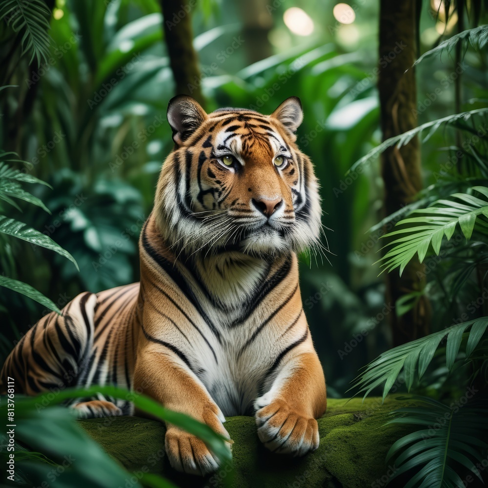 Tiger in the Forest Tiger in the Forest