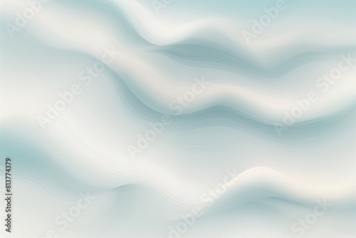 Soothing Abstract Waves in a Gentle light Theme.