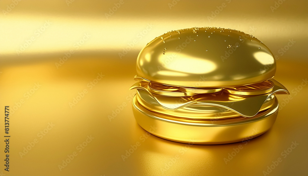 Golden burger Golden burger