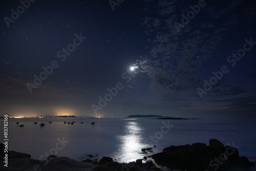 Photos de nuit sur la côte bretonne - France © aquaphoto
