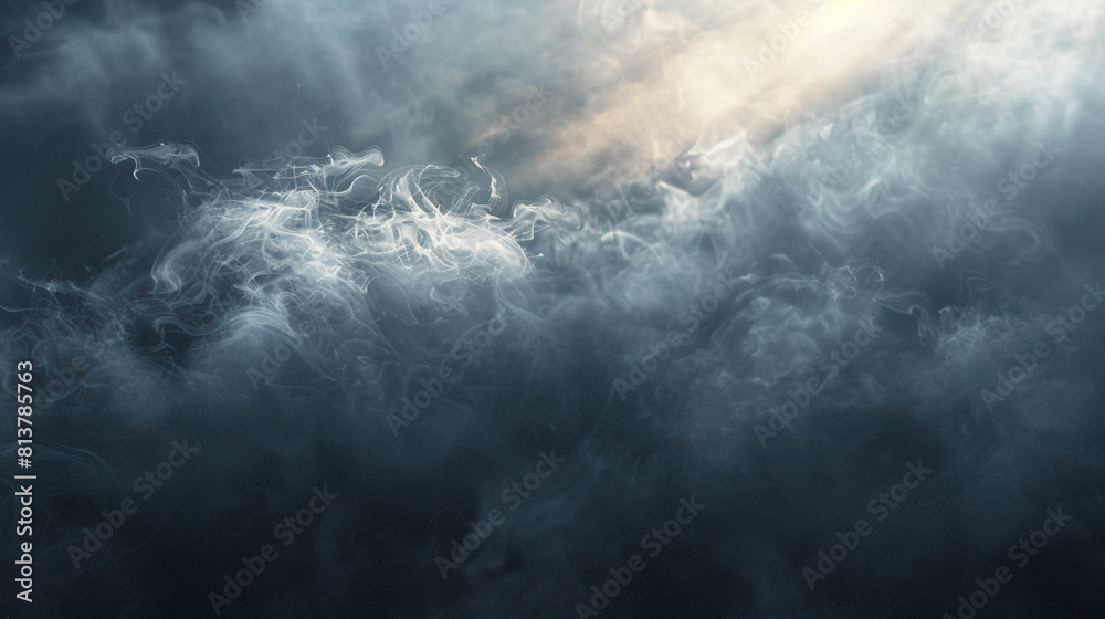 A soft, ethereal glow in Searchlight smoke background A soft, ethereal glow in Searchlight smoke background