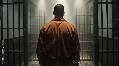 person in jail