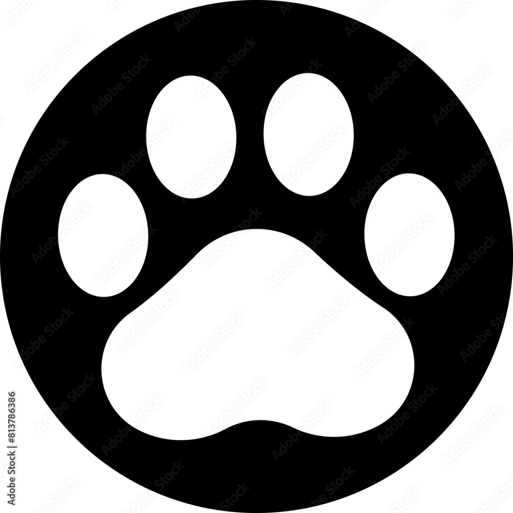 Paw Print Icon Paw Print Icon
