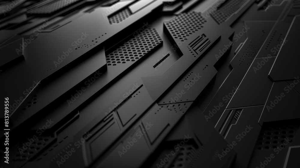 Black theme technology background. Black theme technology background.