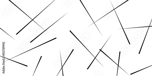 Random chaotic lines abstract geometric pattern. Abstract banner with an asymmetric texture. Asymmetrical texture with random chaotic lines. Chaotic pattern for your amazing design.