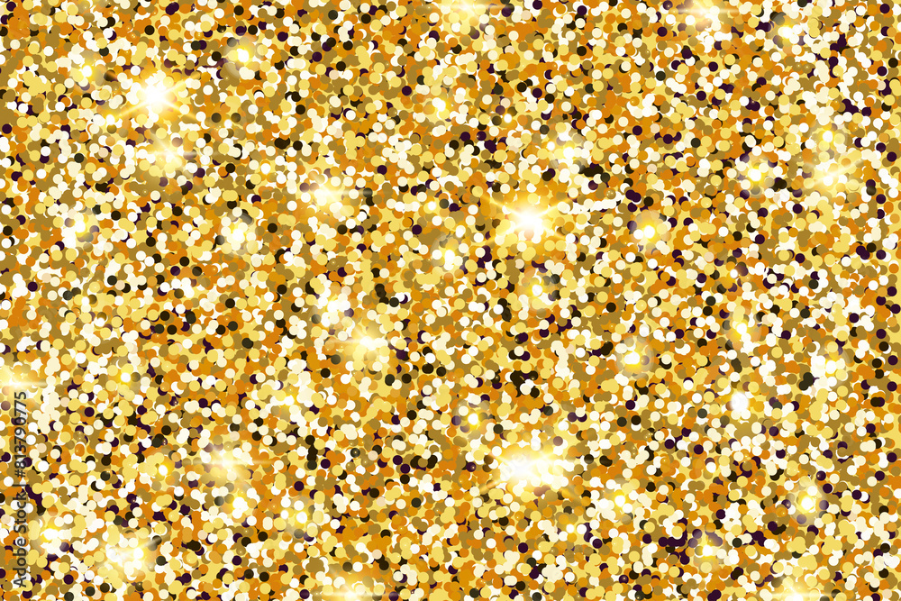 Gold glitter texture. Gold sparkles for vip card, exclusive, gift certificate, luxury store, privilege shopping, voucher, present. Vector illustration gold glitter texture, horizontal background. Gold glitter texture. Gold sparkles for vip card, exclusive, gift certificate, luxury store, privilege shopping, voucher, present. Vector illustration gold glitter texture, horizontal background.