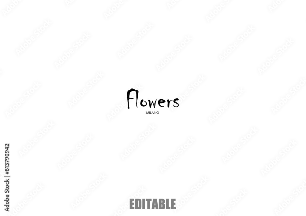 Logotipo scrittura a mano Logotipo scrittura a mano