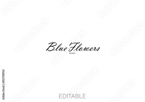 Font Scrittura Logotipo