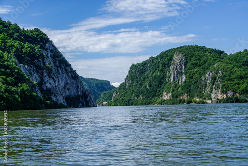 lake in the mountains, Danube Boilers, Mehedinti, Romania © Ghidu