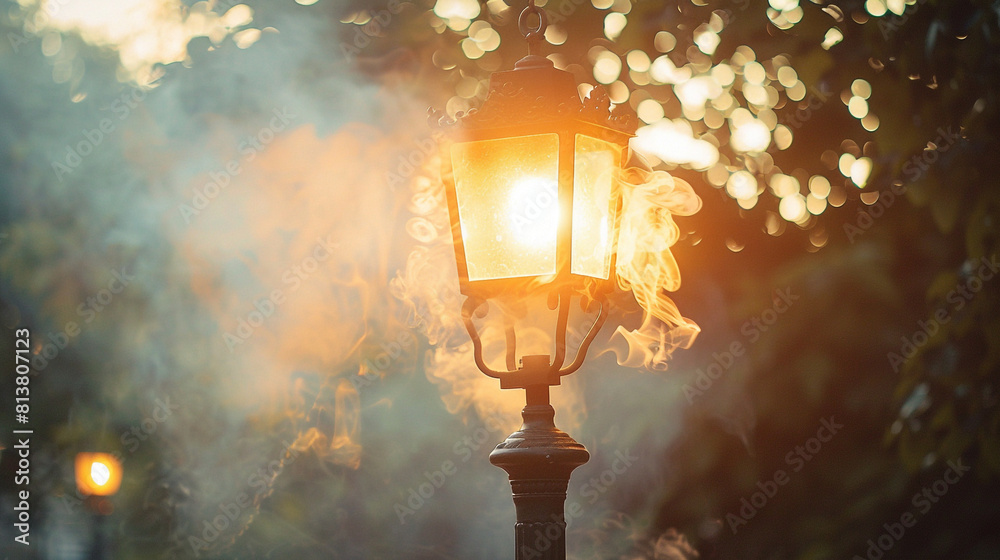 A warm, summer day around Searchlight smoke background A warm, summer day around Searchlight smoke background
