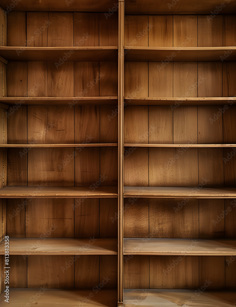 Timeless Wisdom: Antique Books on a Classic Bookshelf
