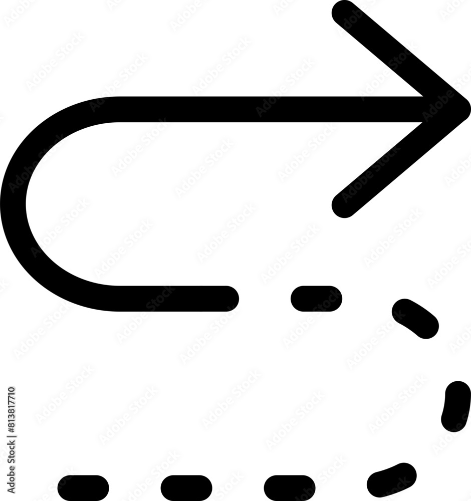 curve arrows icon curve arrows icon