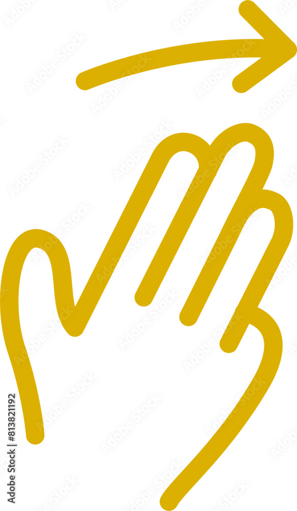 Obraz premium hand signs icon 