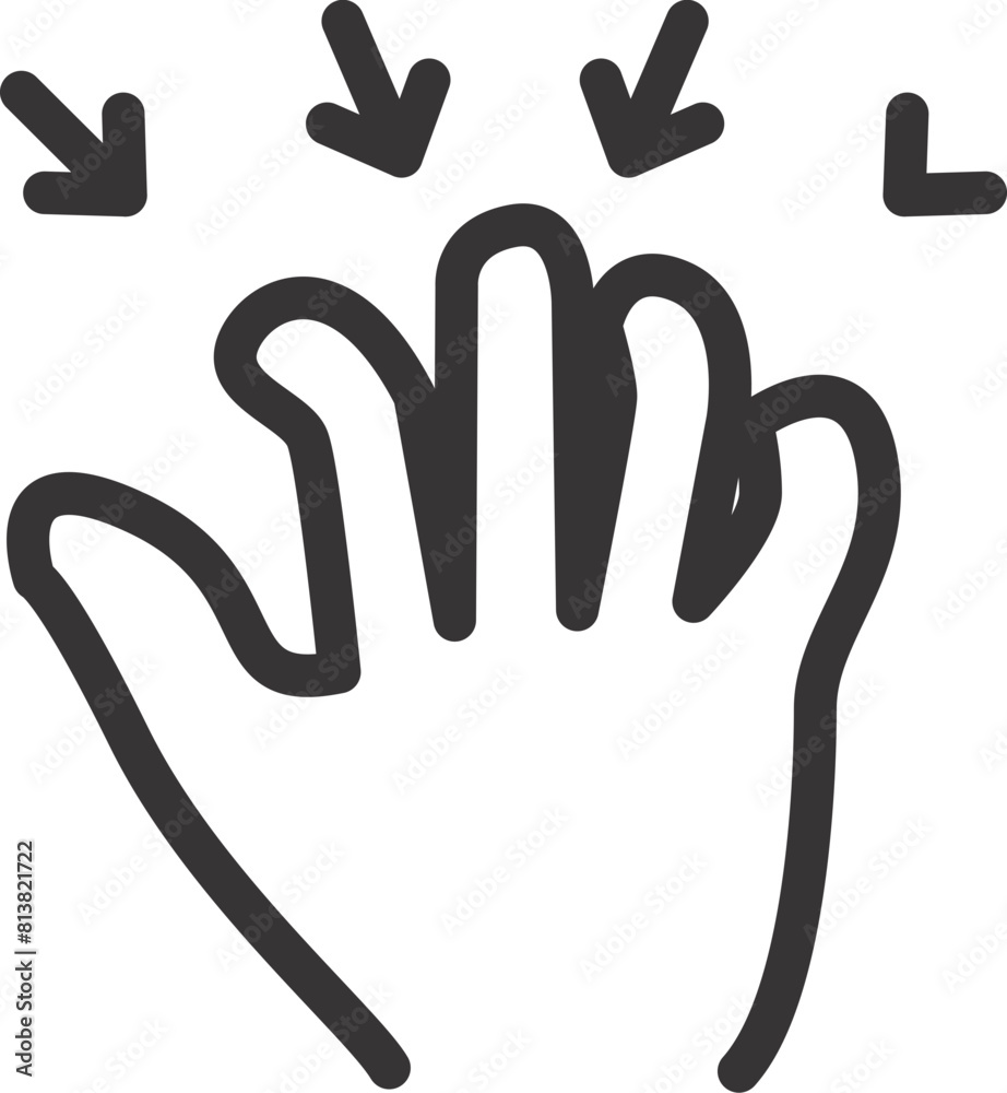 hand activities icon hand activities icon